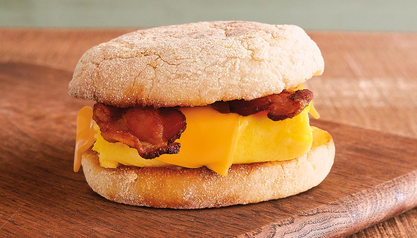 Farmer Boys® - bacon egg cheese muffin