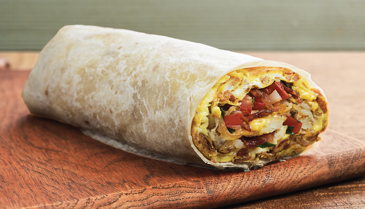 Farmer Boys Breakfast Burrito